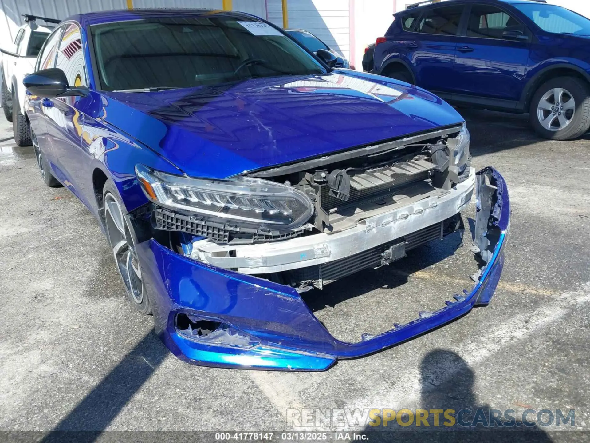 6 Фотография поврежденного автомобиля 1HGCV1F45NA066576 HONDA ACCORD 2022