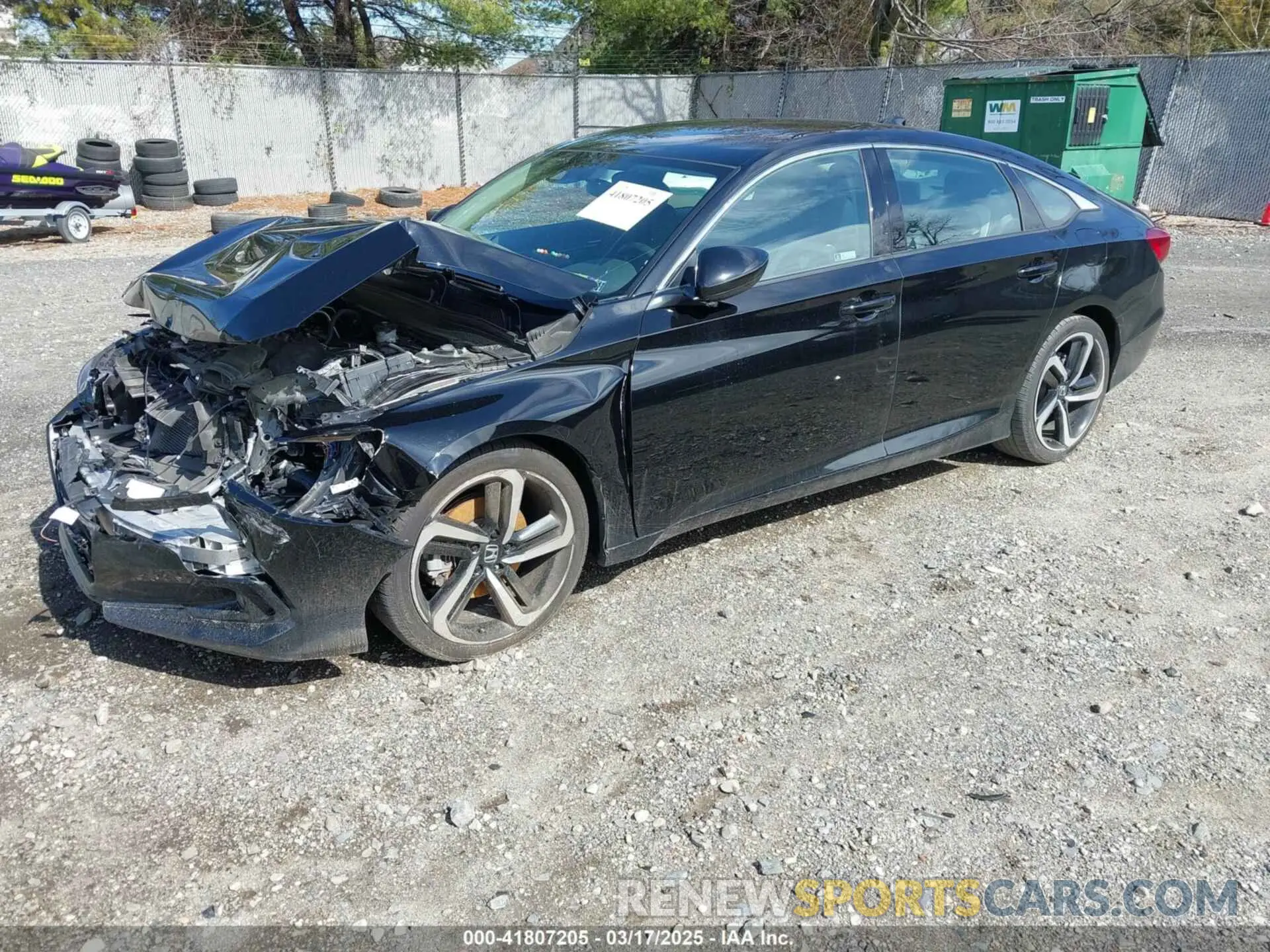 2 Фотография поврежденного автомобиля 1HGCV1F45NA082549 HONDA ACCORD 2022