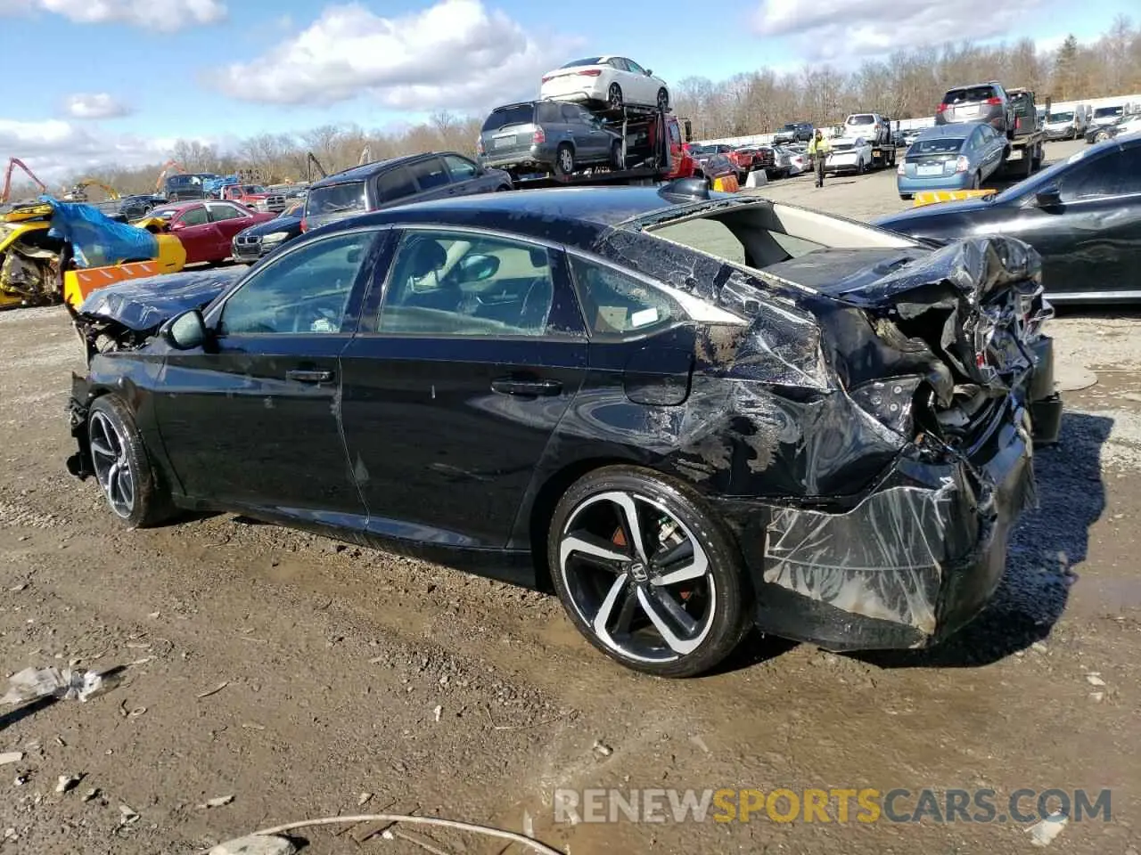 2 Photograph of a damaged car 1HGCV1F45NA088920 HONDA ACCORD 2022
