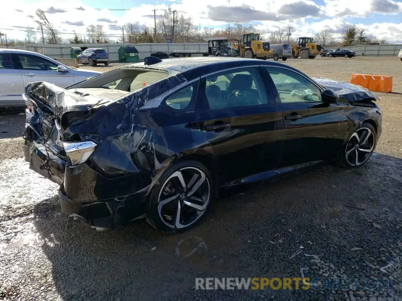 3 Photograph of a damaged car 1HGCV1F45NA088920 HONDA ACCORD 2022