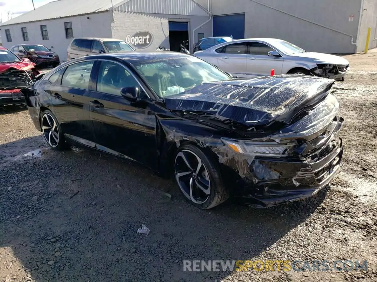 4 Photograph of a damaged car 1HGCV1F45NA088920 HONDA ACCORD 2022
