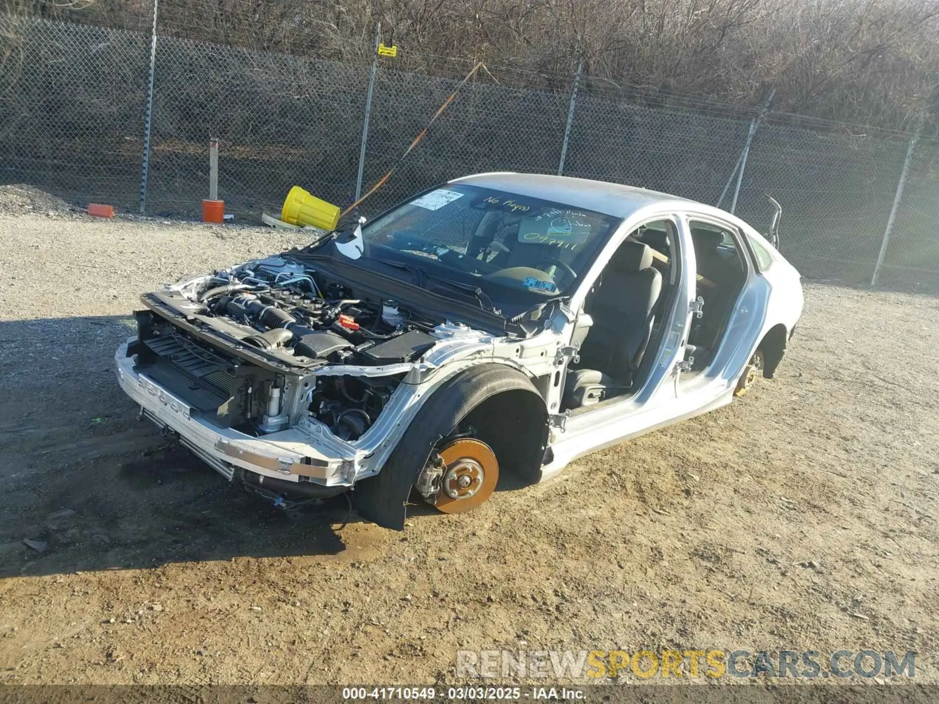 2 Фотография поврежденного автомобиля 1HGCV1F45NA097911 HONDA ACCORD 2022