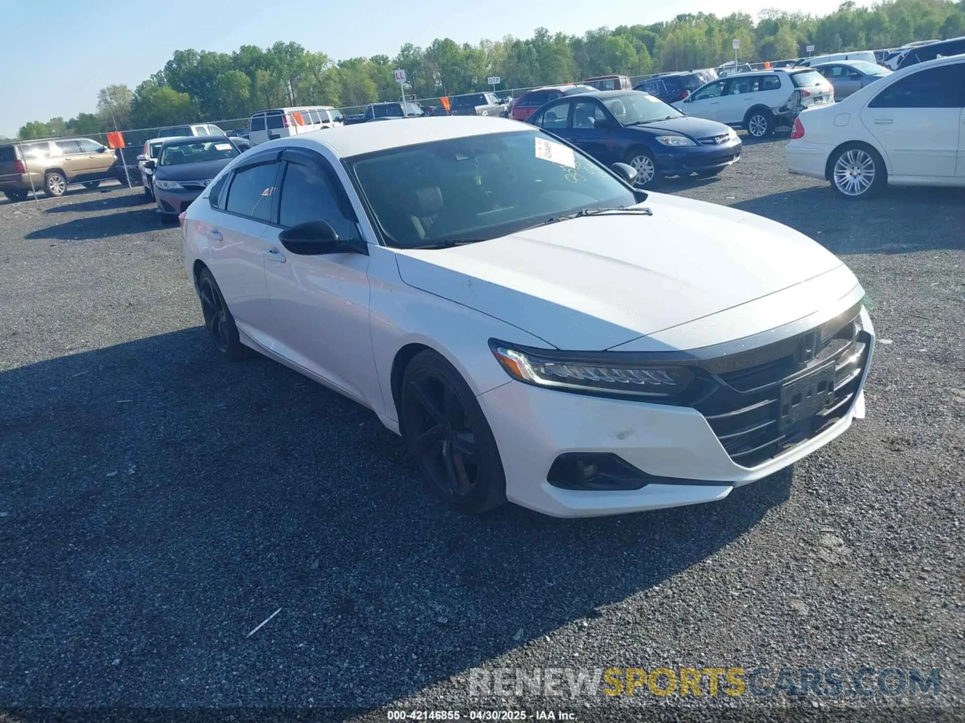 1 Photograph of a damaged car 1HGCV1F45NA113315 HONDA ACCORD 2022