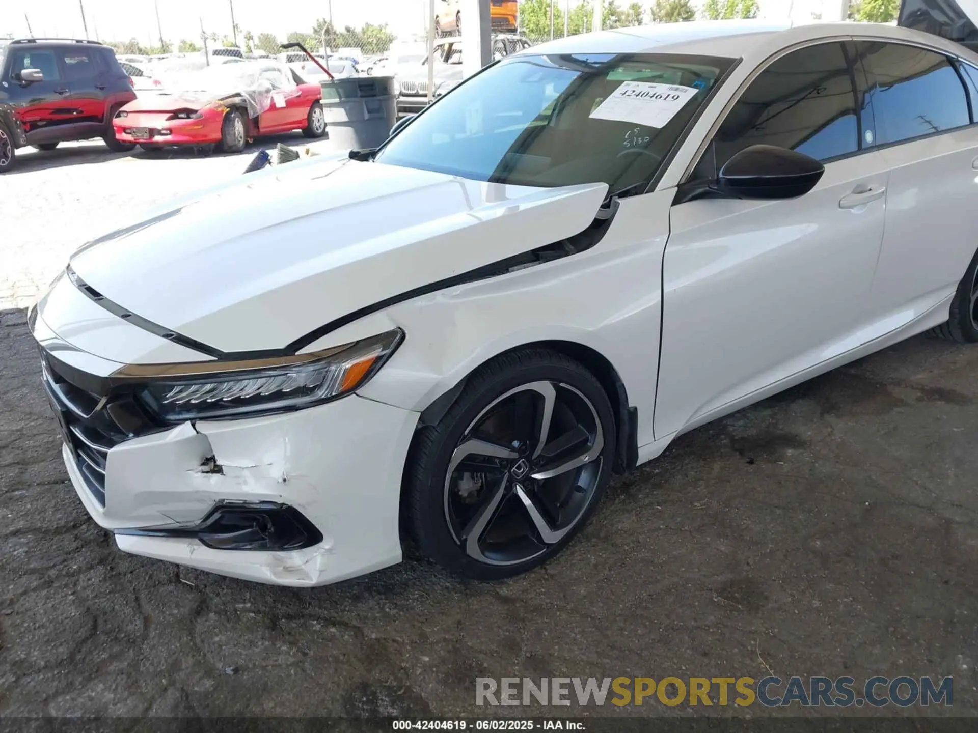 6 Photograph of a damaged car 1HGCV1F46NA001350 HONDA ACCORD 2022