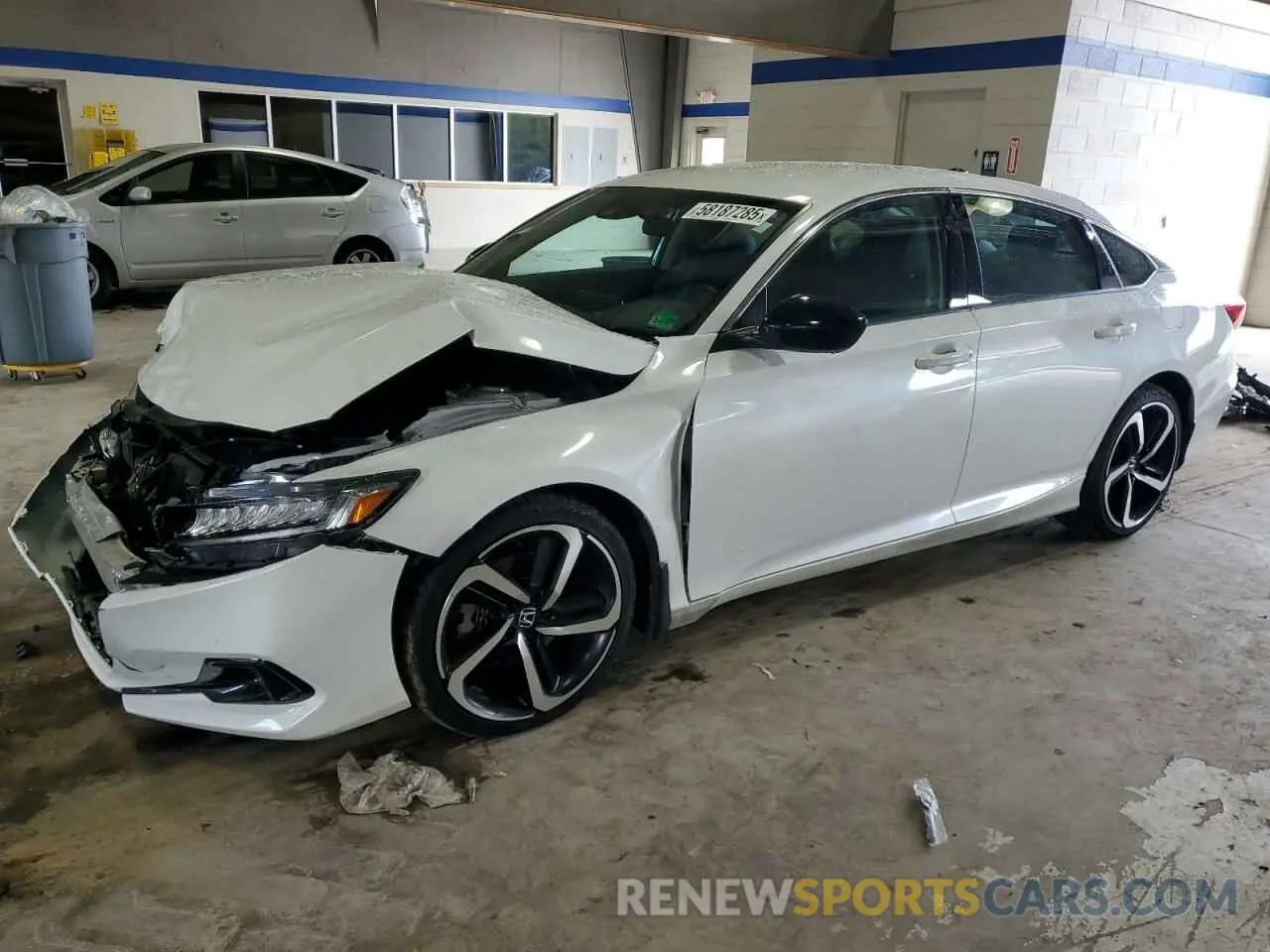 1 Photograph of a damaged car 1HGCV1F46NA018004 HONDA ACCORD 2022
