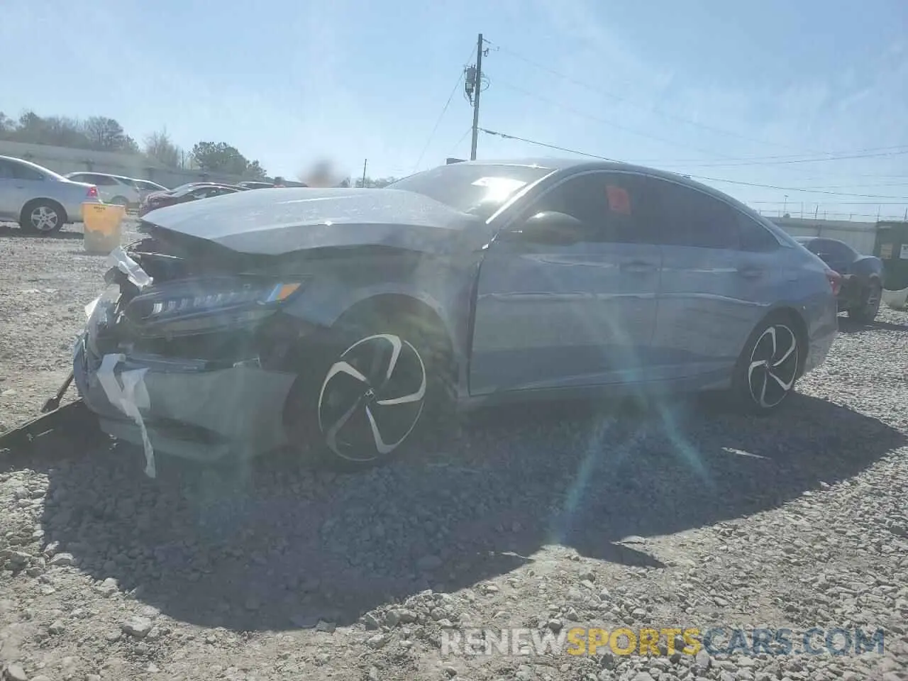 1 Photograph of a damaged car 1HGCV1F46NA019752 HONDA ACCORD 2022