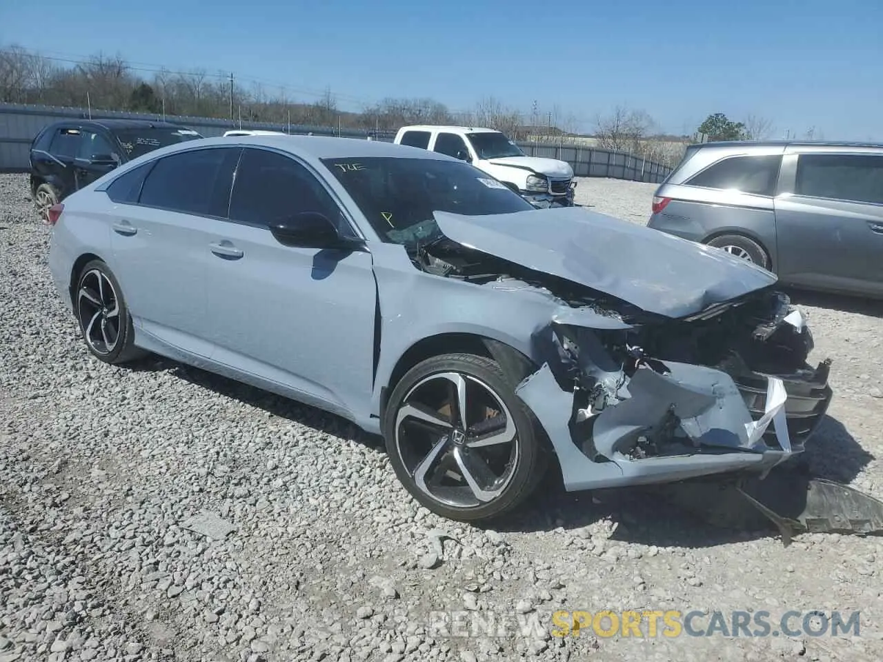 4 Photograph of a damaged car 1HGCV1F46NA019752 HONDA ACCORD 2022