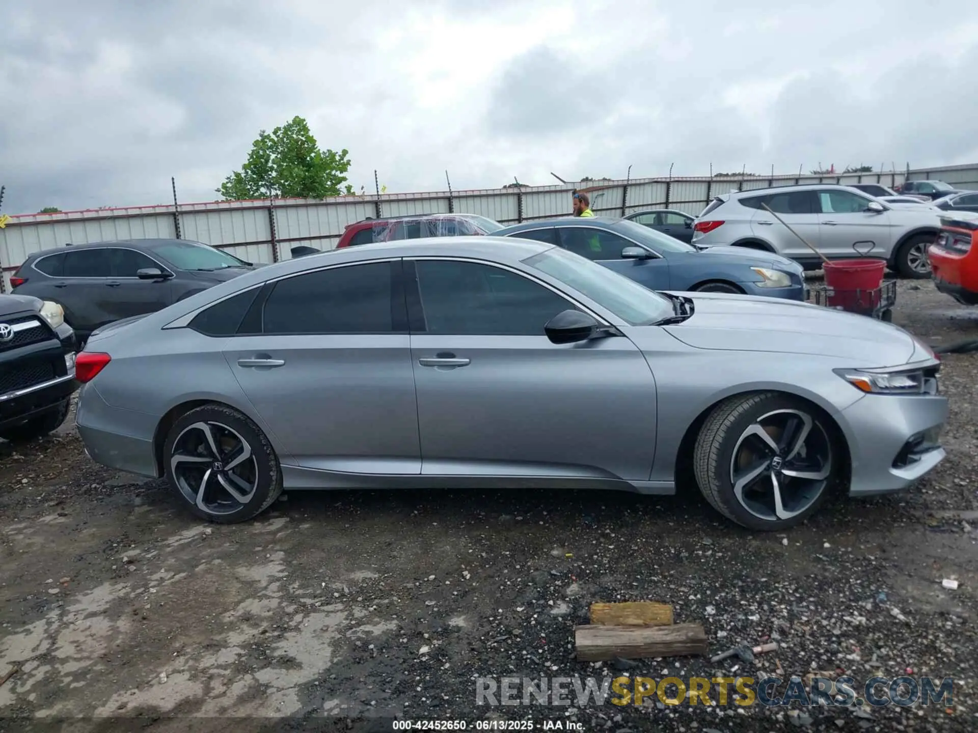 13 Photograph of a damaged car 1HGCV1F47NA017458 HONDA ACCORD 2022