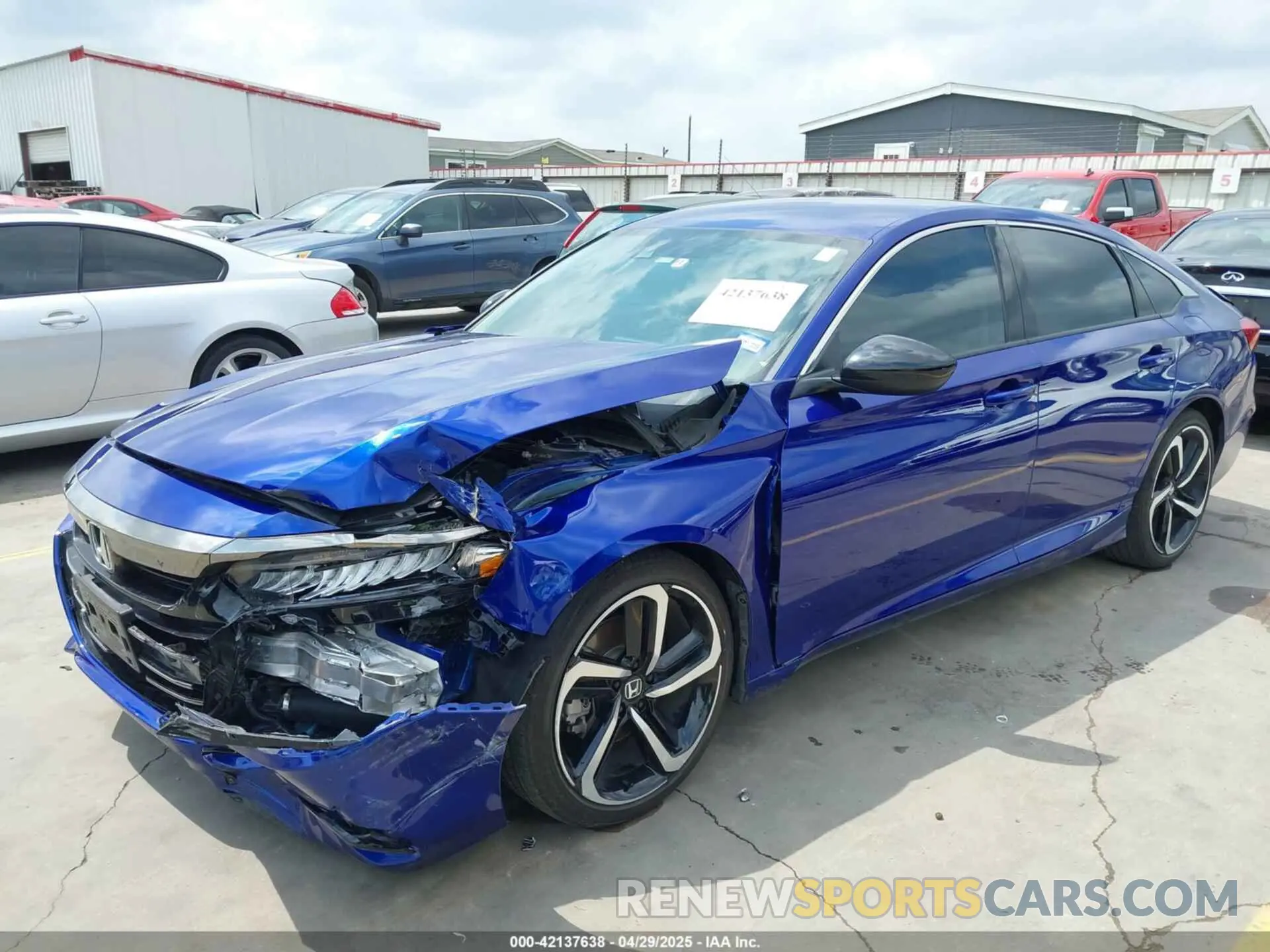 2 Photograph of a damaged car 1HGCV1F47NA022529 HONDA ACCORD 2022