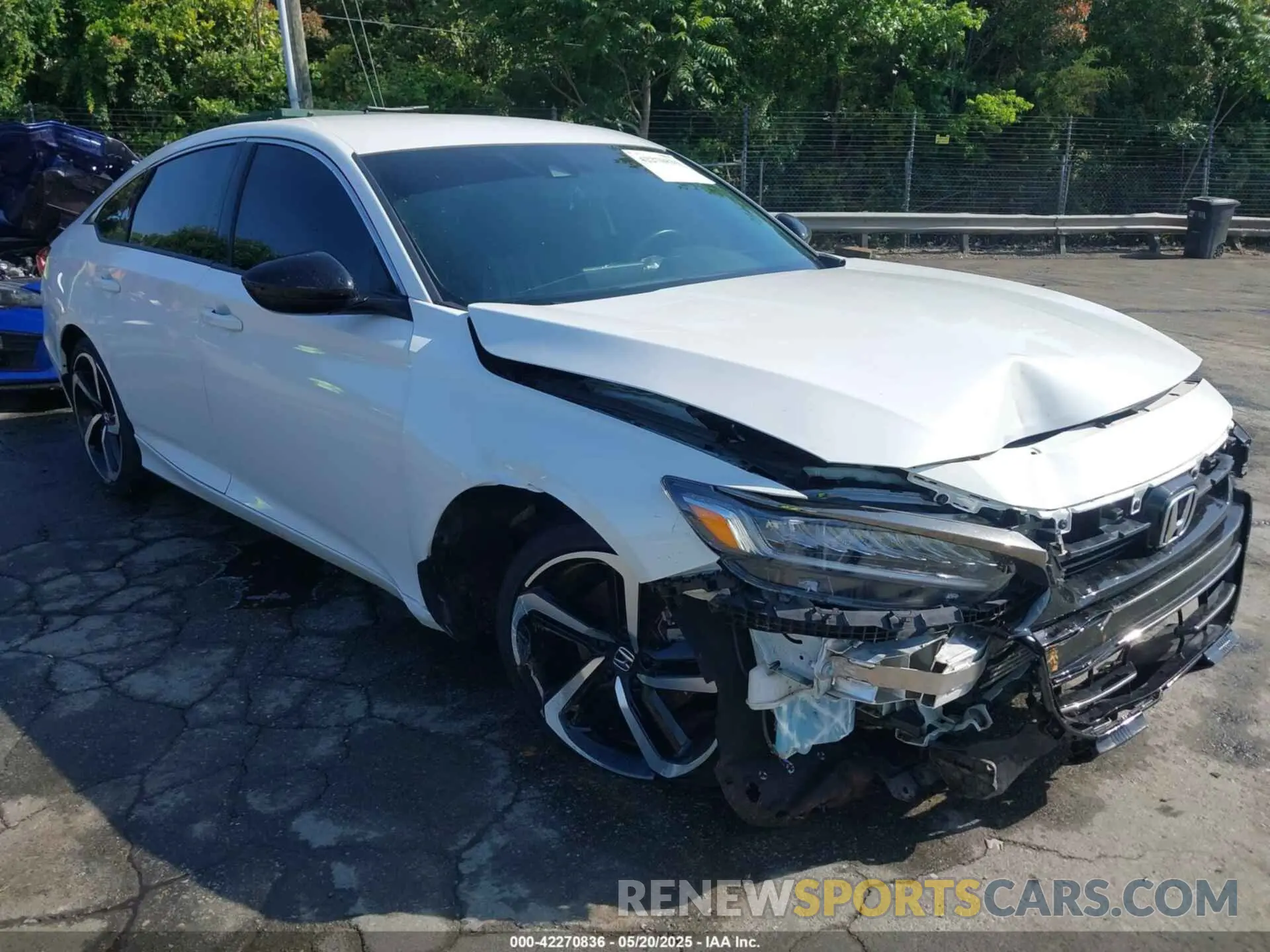 1 Photograph of a damaged car 1HGCV1F47NA111209 HONDA ACCORD 2022