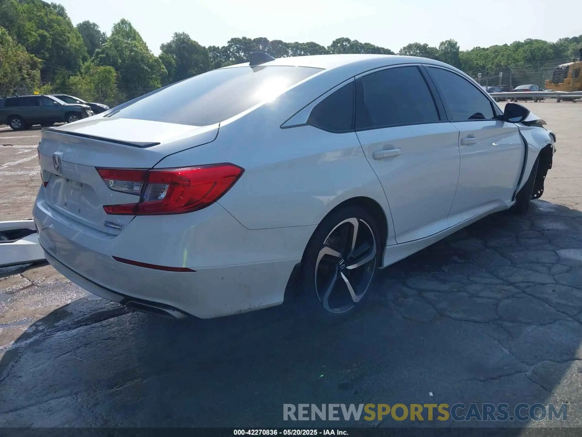 4 Photograph of a damaged car 1HGCV1F47NA111209 HONDA ACCORD 2022