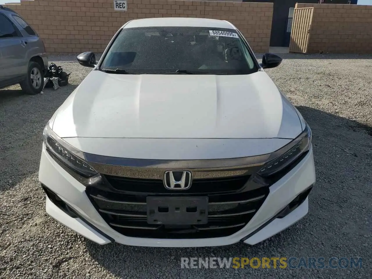 5 Фотография поврежденного автомобиля 1HGCV1F48NA004878 HONDA ACCORD 2022