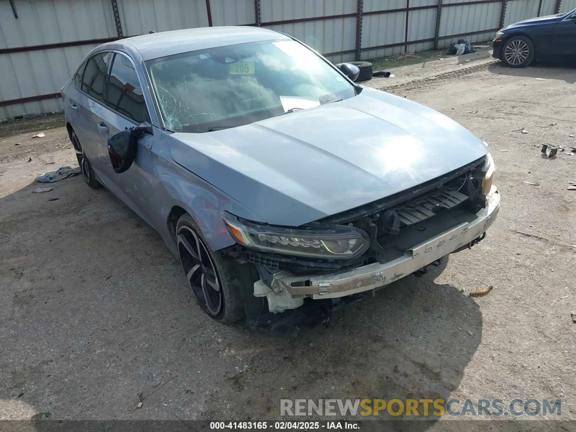 1 Photograph of a damaged car 1HGCV1F48NA011930 HONDA ACCORD 2022