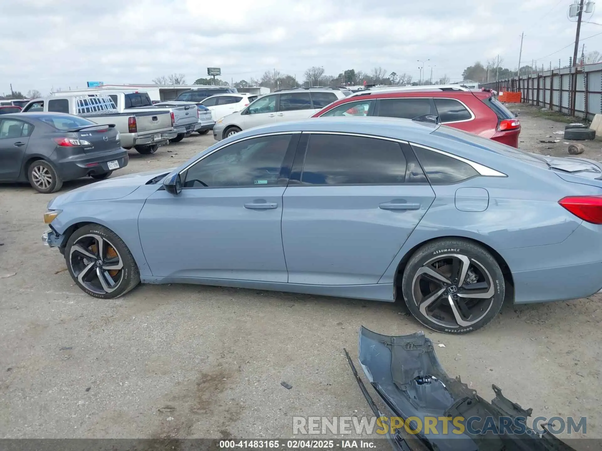 14 Photograph of a damaged car 1HGCV1F48NA011930 HONDA ACCORD 2022