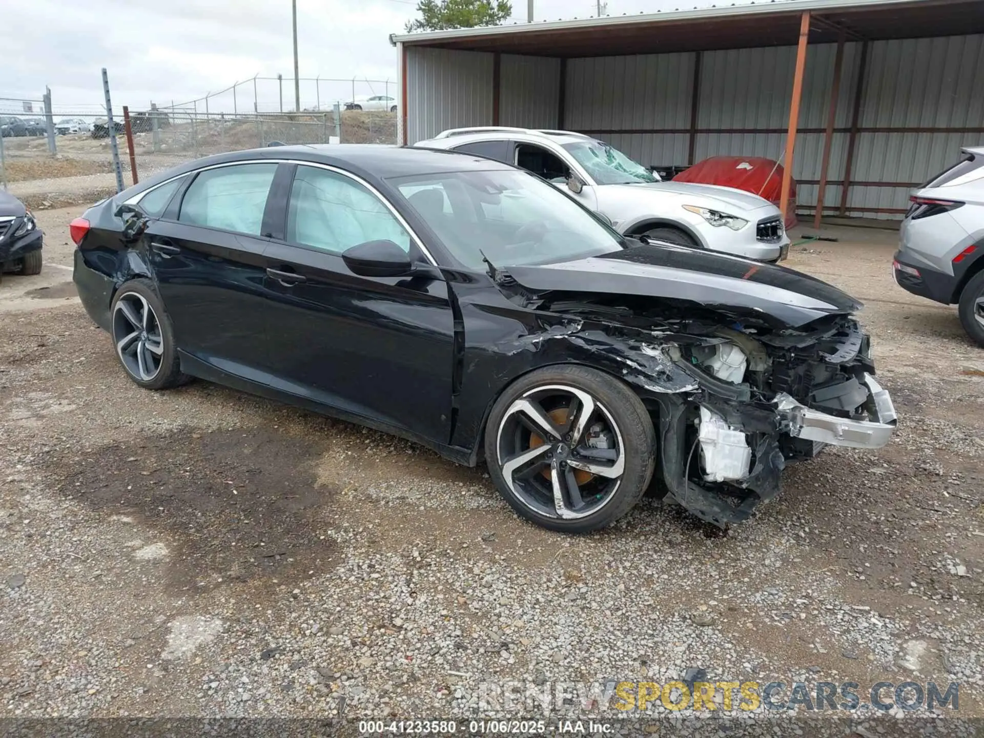 1 Photograph of a damaged car 1HGCV1F48NA015718 HONDA ACCORD 2022