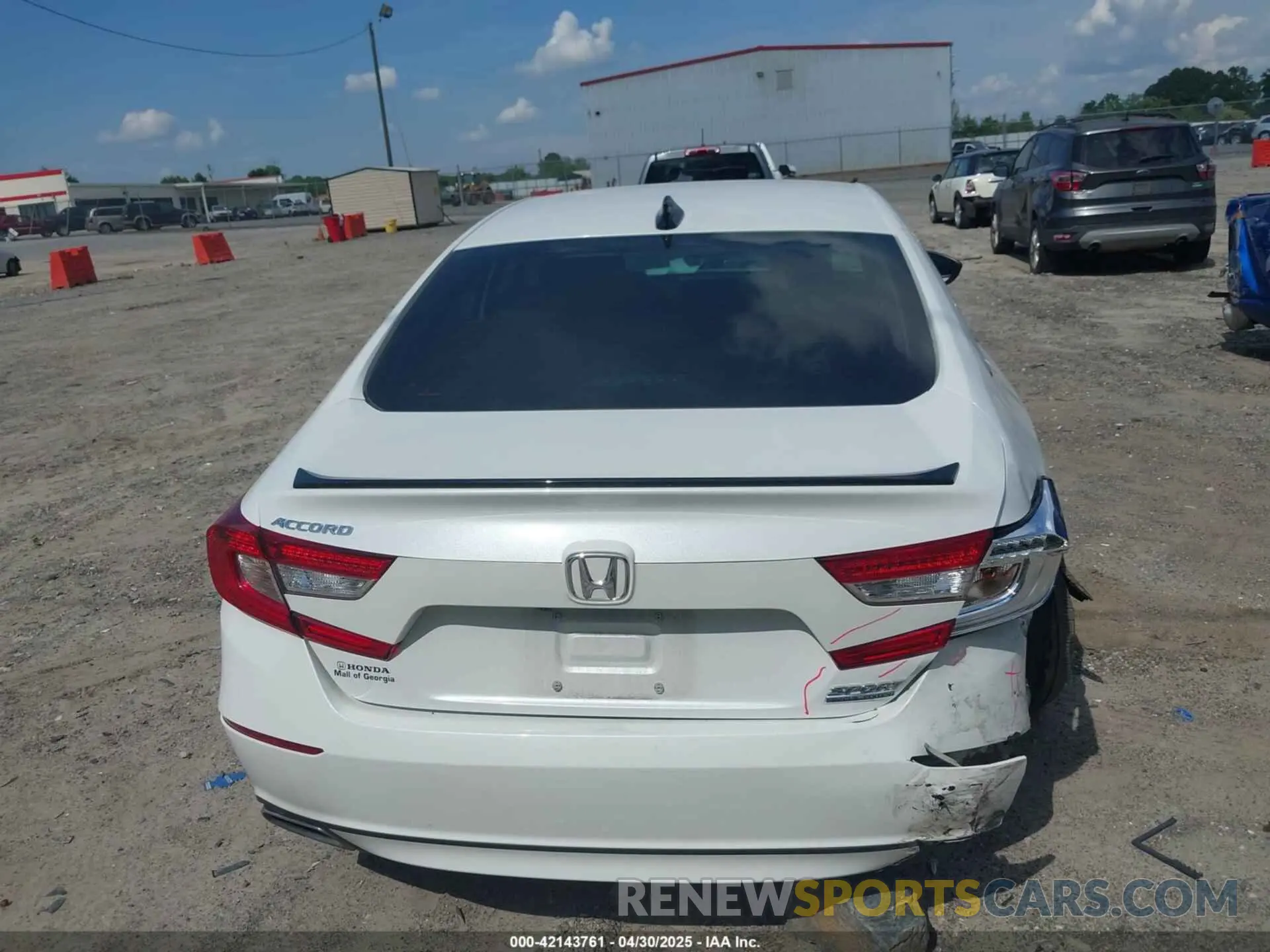 16 Photograph of a damaged car 1HGCV1F48NA067821 HONDA ACCORD 2022