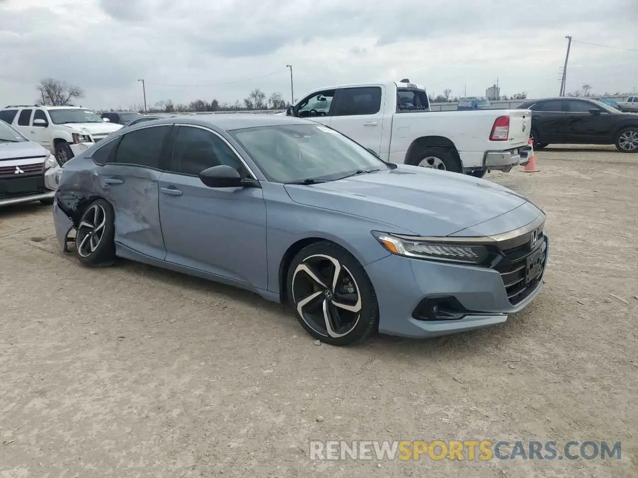 4 Фотография поврежденного автомобиля 1HGCV1F4XNA045092 HONDA ACCORD 2022