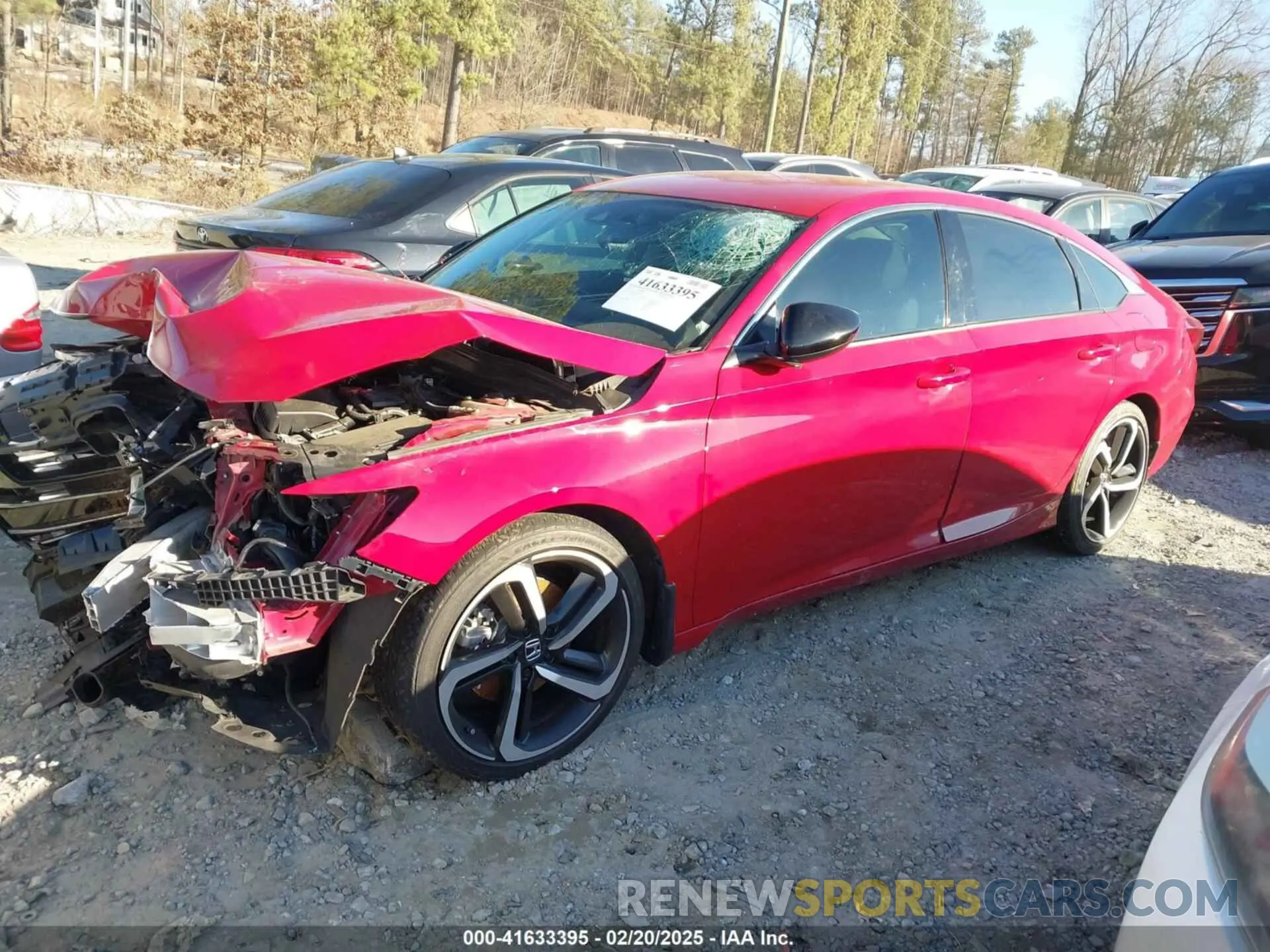 2 Фотография поврежденного автомобиля 1HGCV1F4XNA056237 HONDA ACCORD 2022