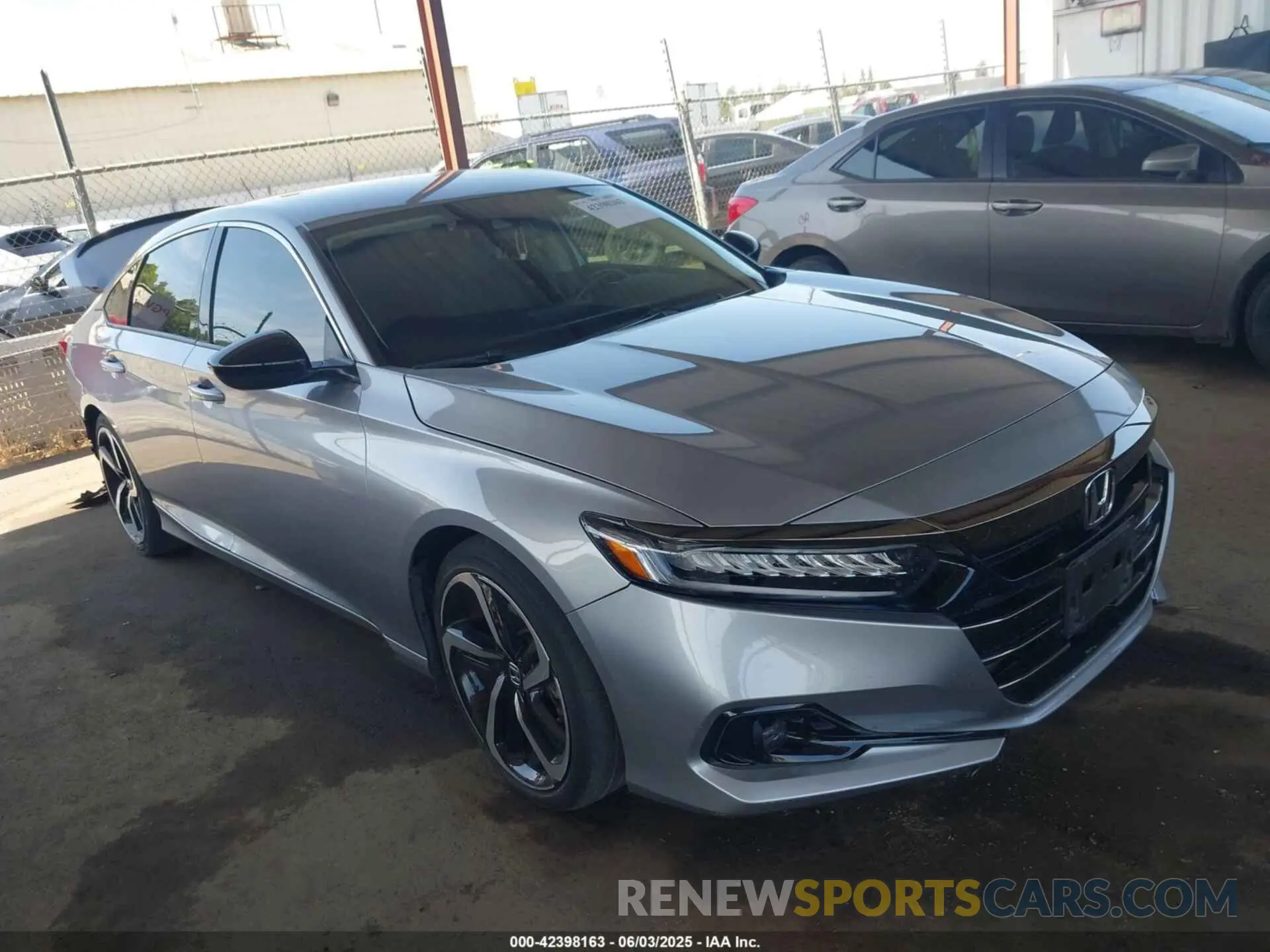 1 Photograph of a damaged car 1HGCV1F4XNA064399 HONDA ACCORD 2022