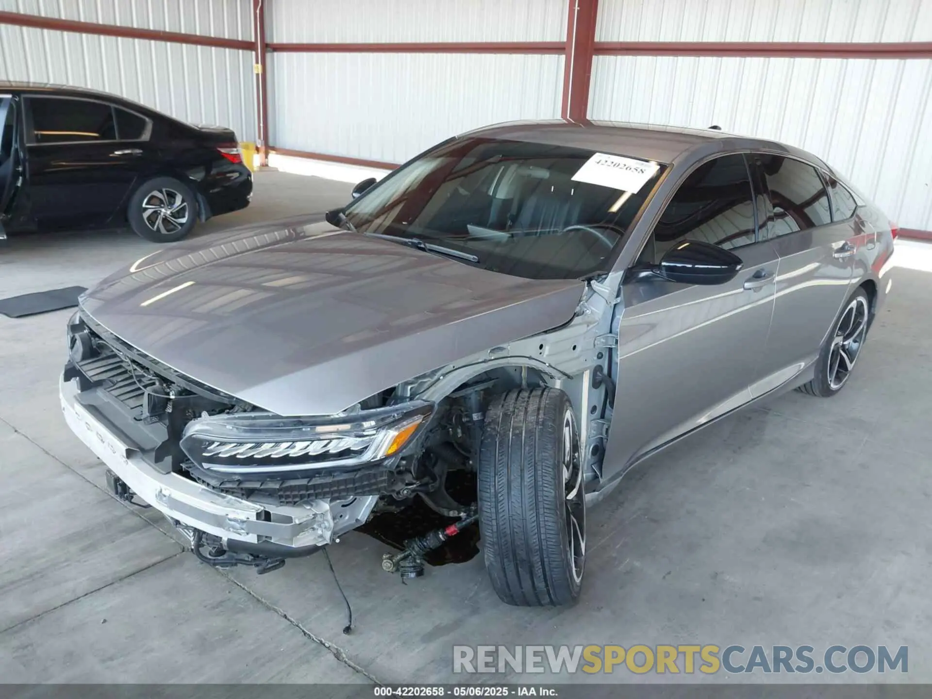 2 Фотография поврежденного автомобиля 1HGCV1F4XNA071448 HONDA ACCORD 2022