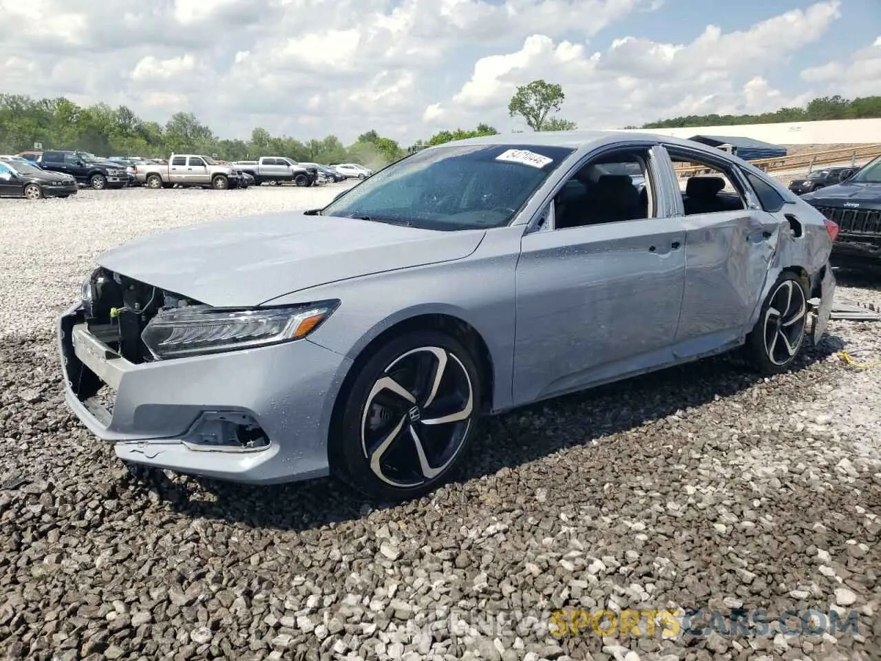 1 Photograph of a damaged car 1HGCV1F4XNA071840 HONDA ACCORD 2022