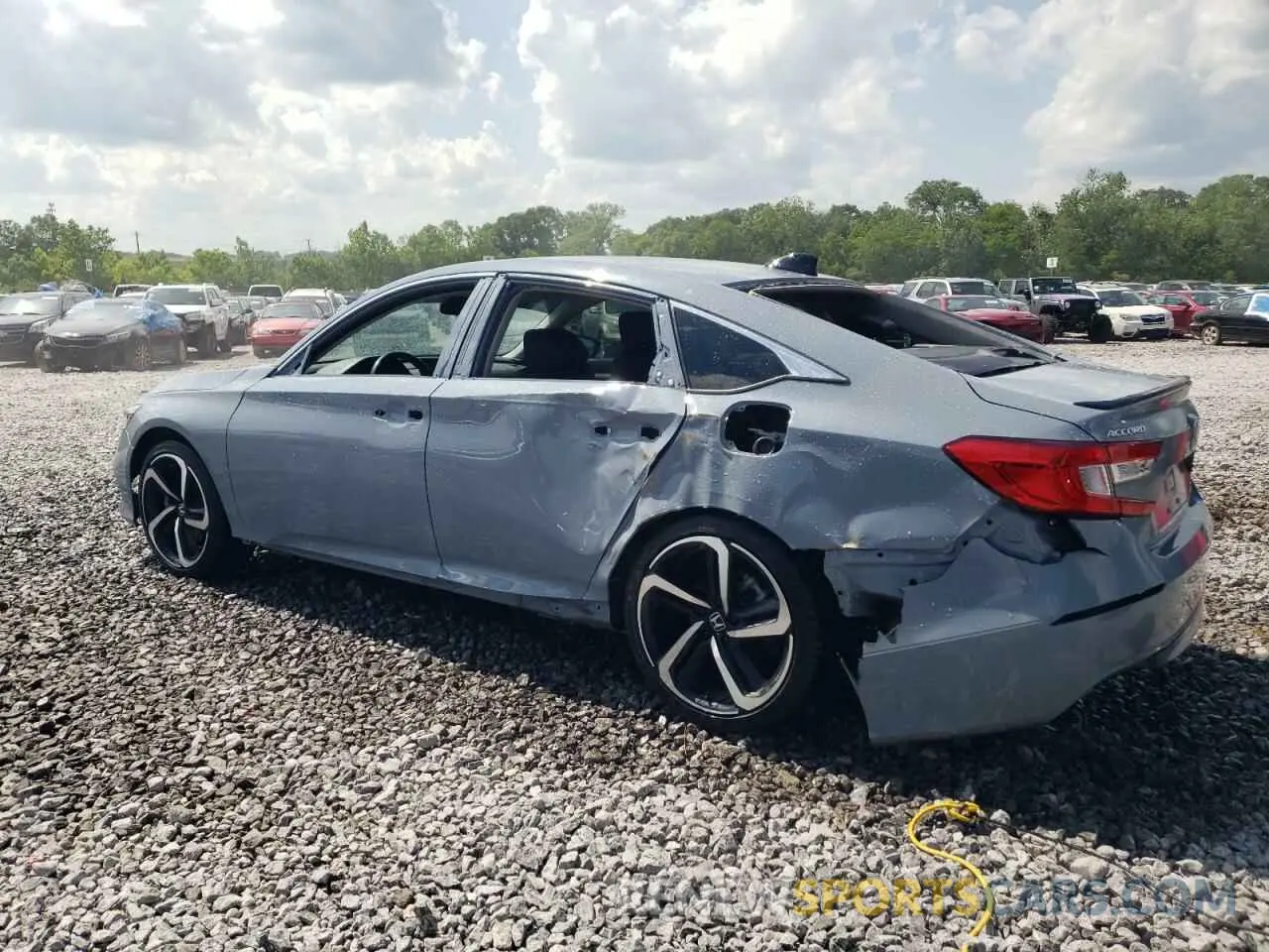 2 Photograph of a damaged car 1HGCV1F4XNA071840 HONDA ACCORD 2022