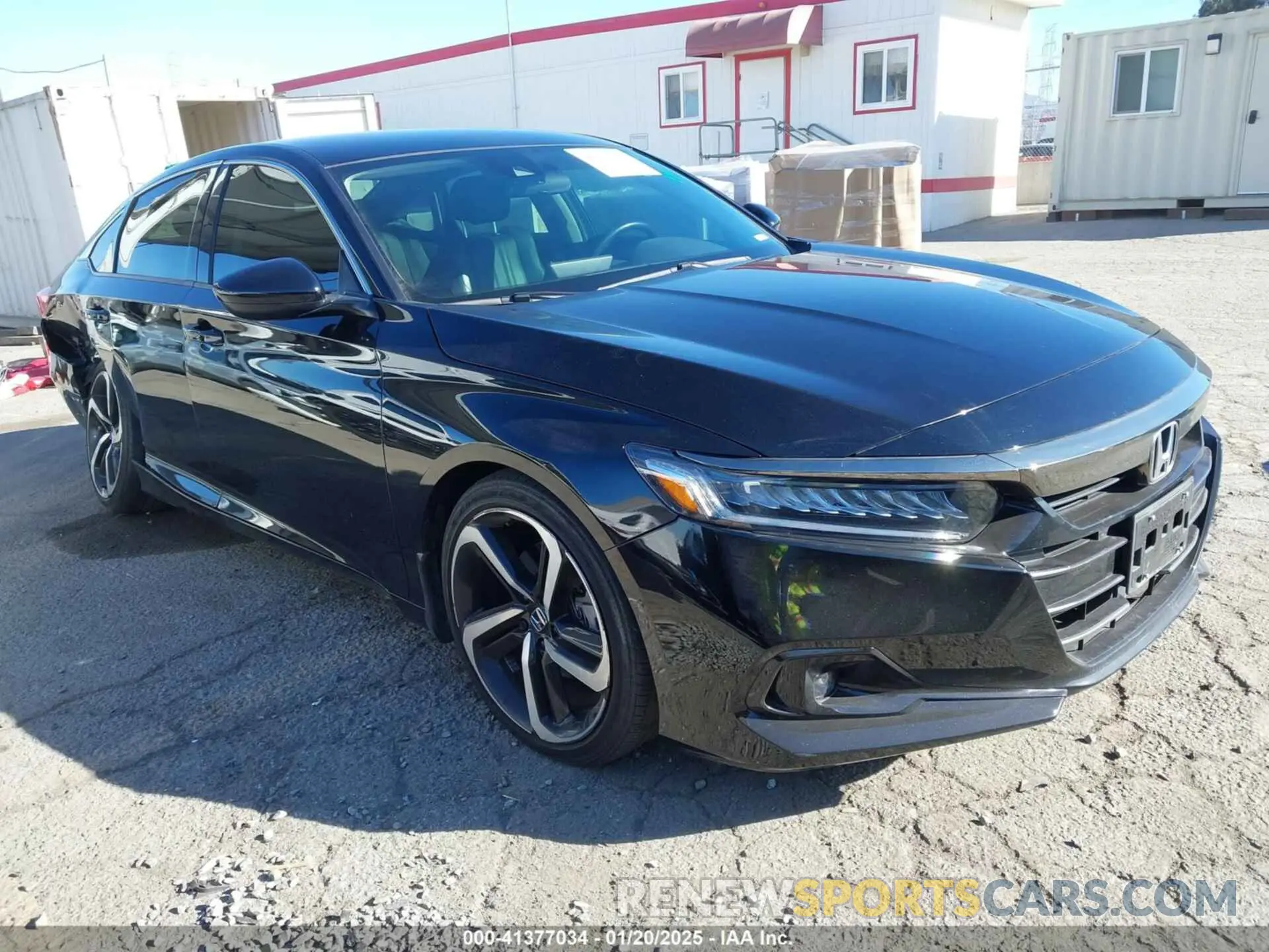1 Photograph of a damaged car 1HGCV1F4XNA082210 HONDA ACCORD 2022
