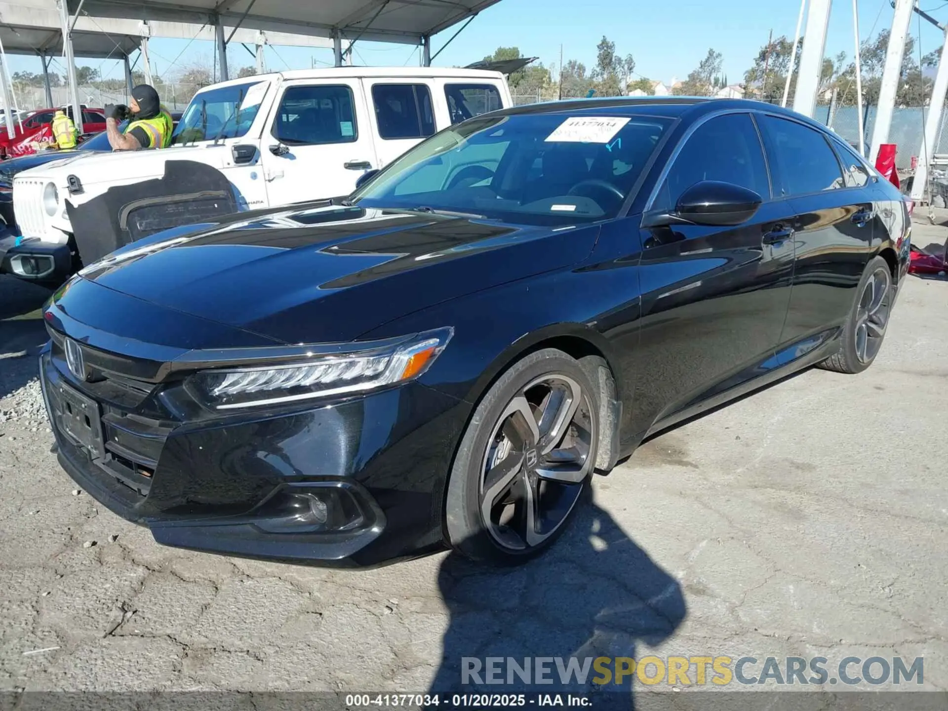 2 Photograph of a damaged car 1HGCV1F4XNA082210 HONDA ACCORD 2022