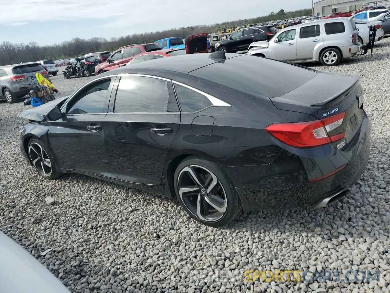 2 Фотография поврежденного автомобиля 1HGCV1F4XNA101256 HONDA ACCORD 2022
