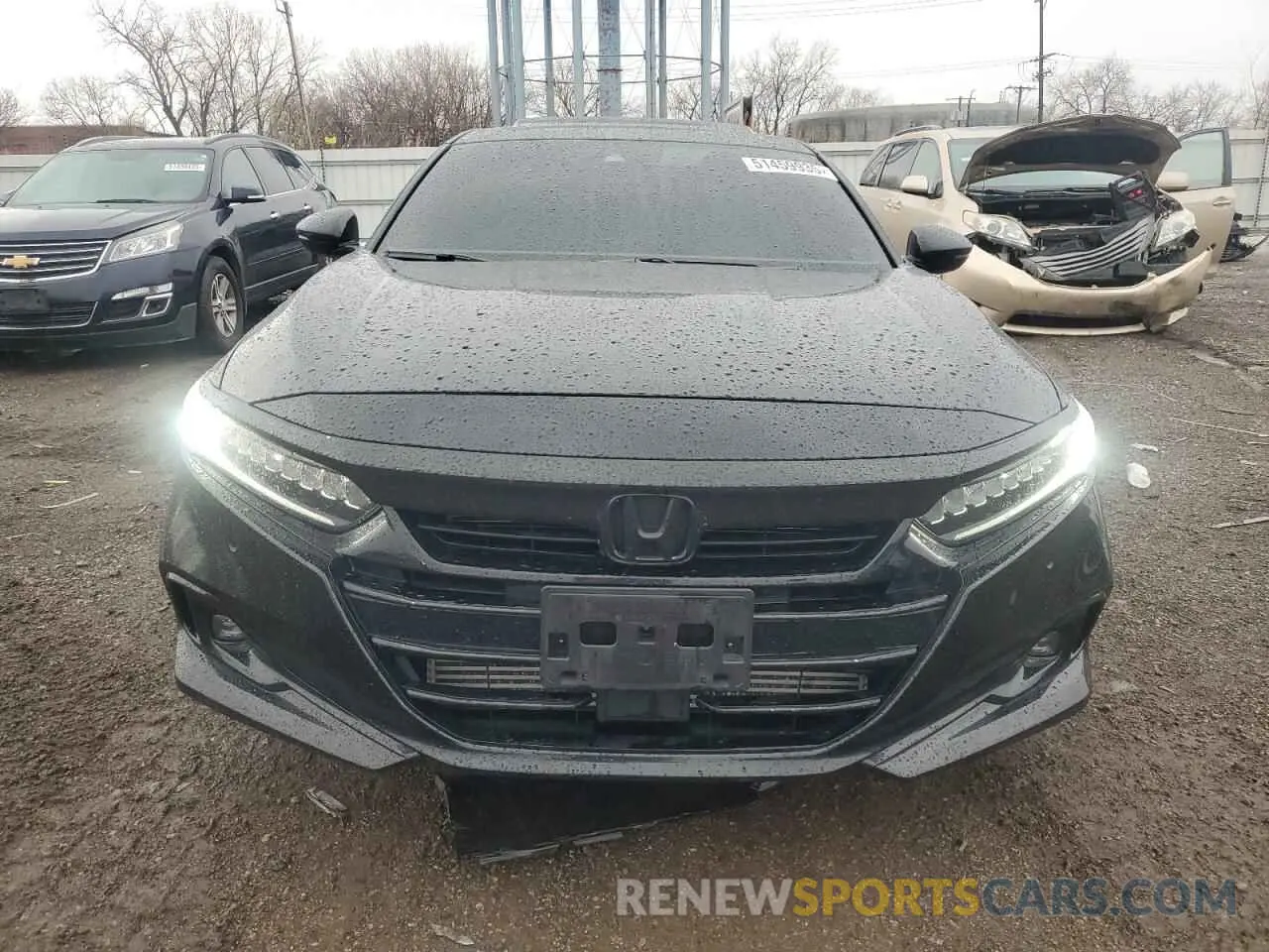 5 Фотография поврежденного автомобиля 1HGCV1F51NA018064 HONDA ACCORD 2022