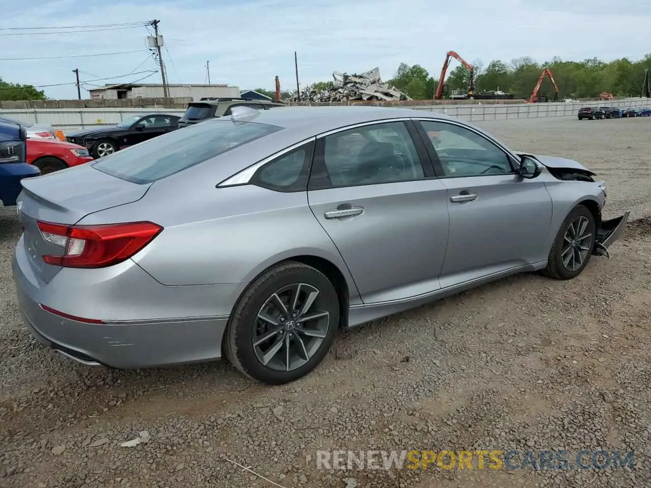 3 Photograph of a damaged car 1HGCV1F53NA009334 HONDA ACCORD 2022