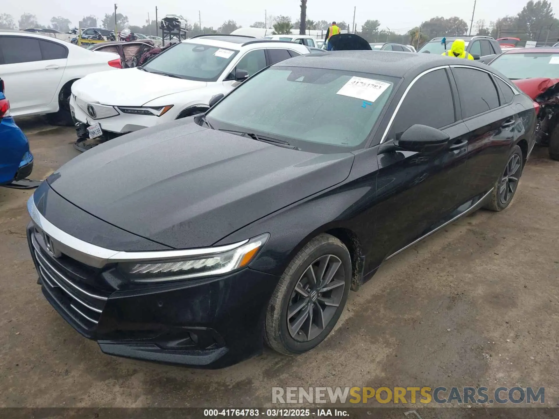 2 Фотография поврежденного автомобиля 1HGCV1F54NA009021 HONDA ACCORD 2022