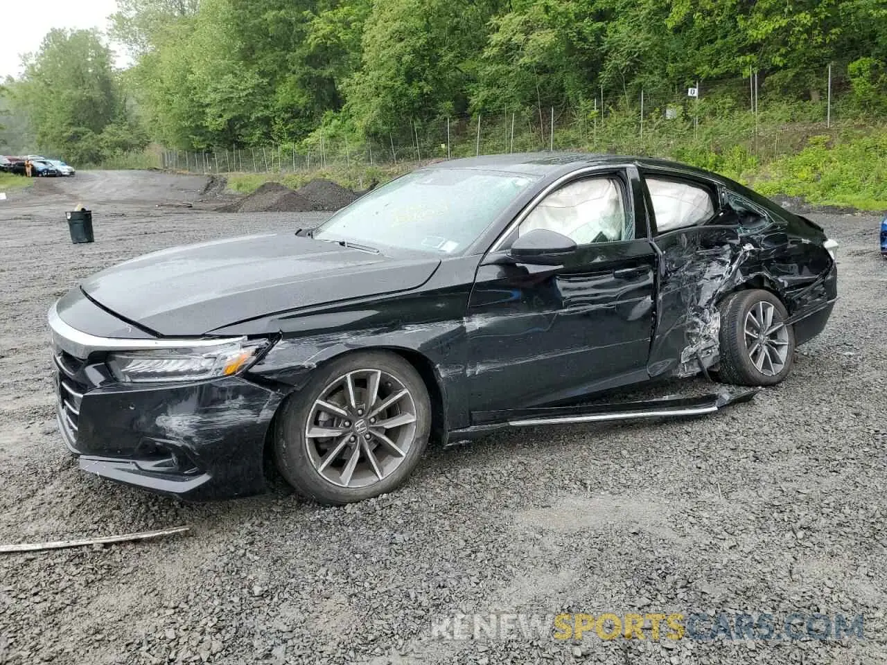 1 Photograph of a damaged car 1HGCV1F56NA009053 HONDA ACCORD 2022