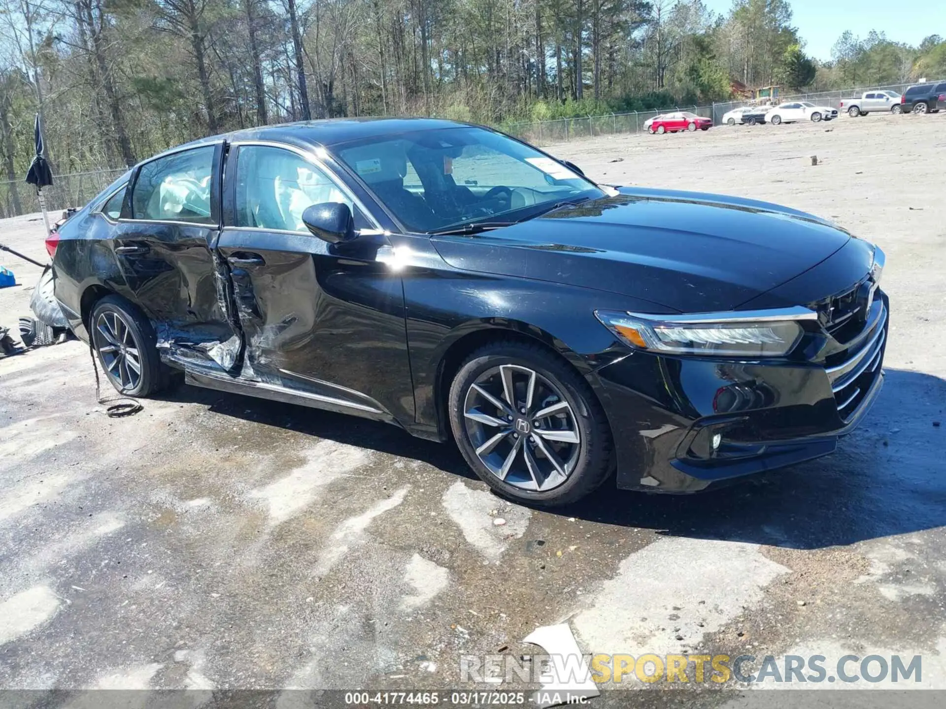 1 Photograph of a damaged car 1HGCV1F56NA054123 HONDA ACCORD 2022