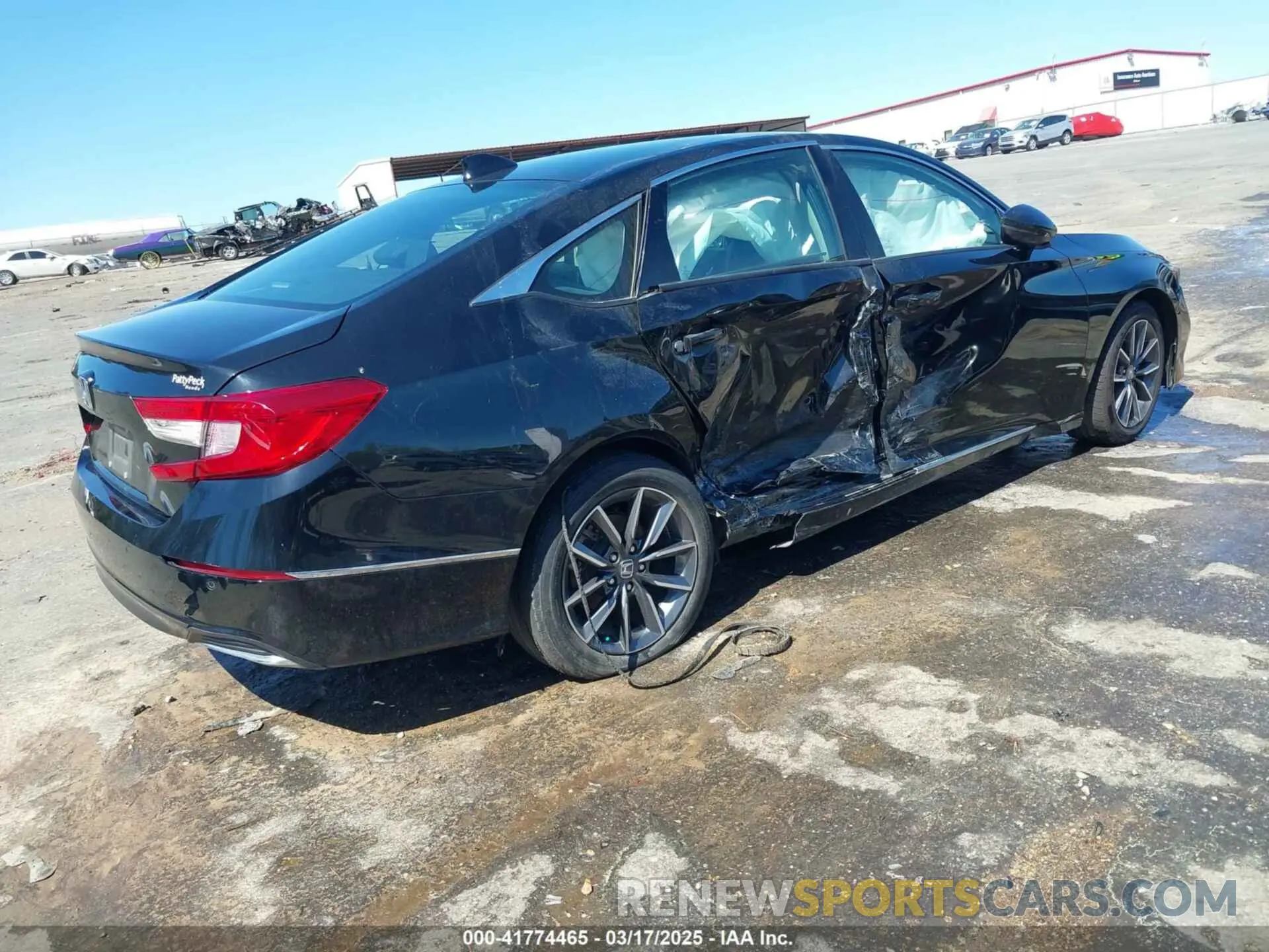 4 Photograph of a damaged car 1HGCV1F56NA054123 HONDA ACCORD 2022