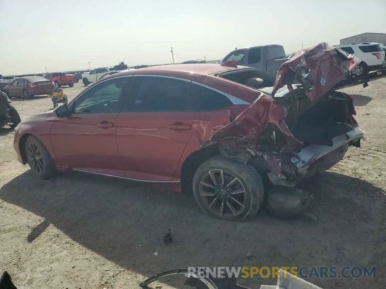 2 Фотография поврежденного автомобиля 1HGCV1F57NA051263 HONDA ACCORD 2022