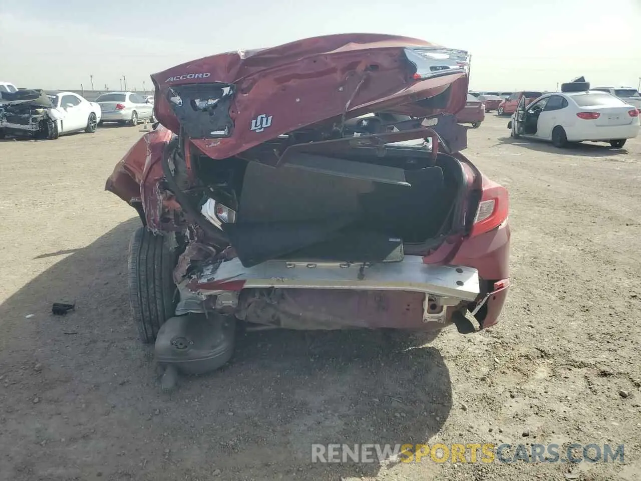 6 Фотография поврежденного автомобиля 1HGCV1F57NA051263 HONDA ACCORD 2022