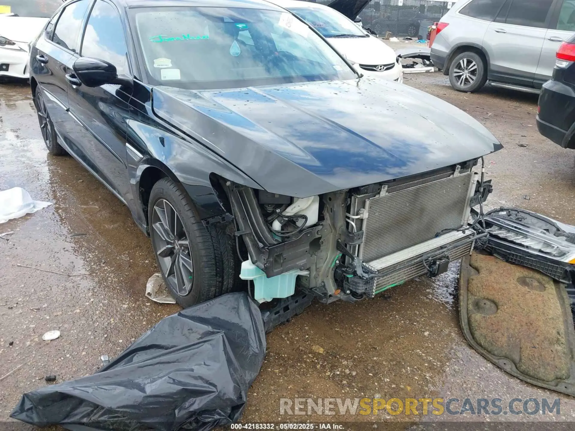 1 Photograph of a damaged car 1HGCV1F58NA033435 HONDA ACCORD 2022