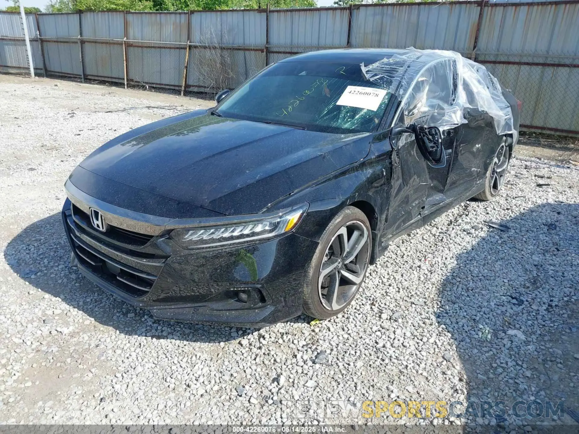 2 Photograph of a damaged car 1HGCV2F30NA003009 HONDA ACCORD 2022