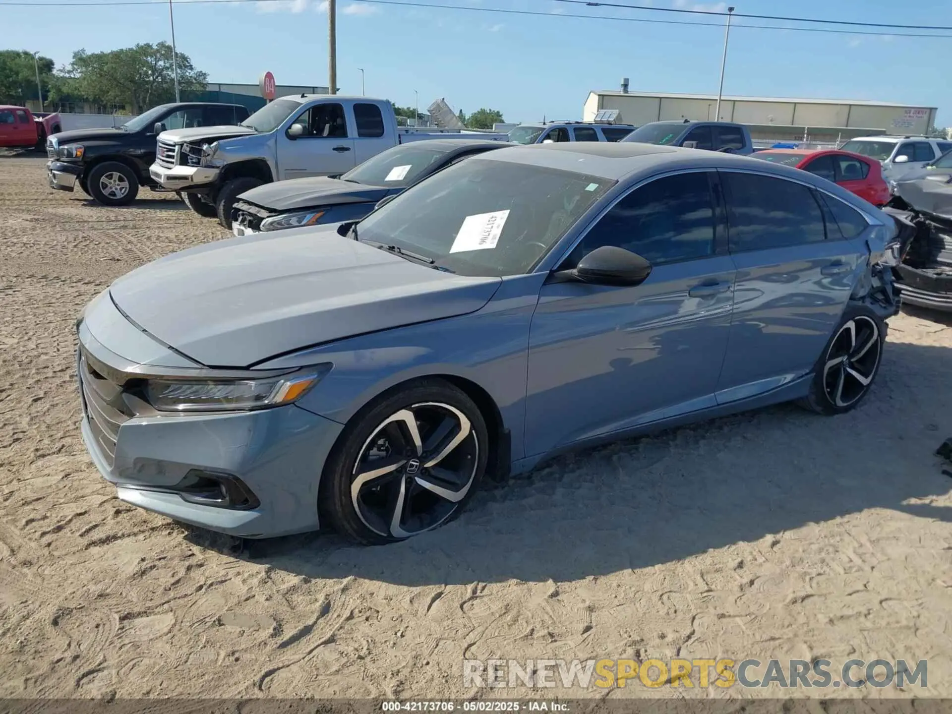 2 Фотография поврежденного автомобиля 1HGCV2F31NA009403 HONDA ACCORD 2022
