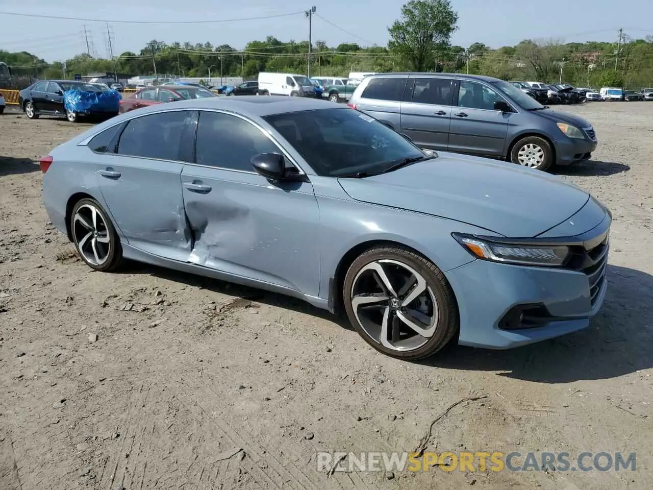 4 Фотография поврежденного автомобиля 1HGCV2F32NA003562 HONDA ACCORD 2022