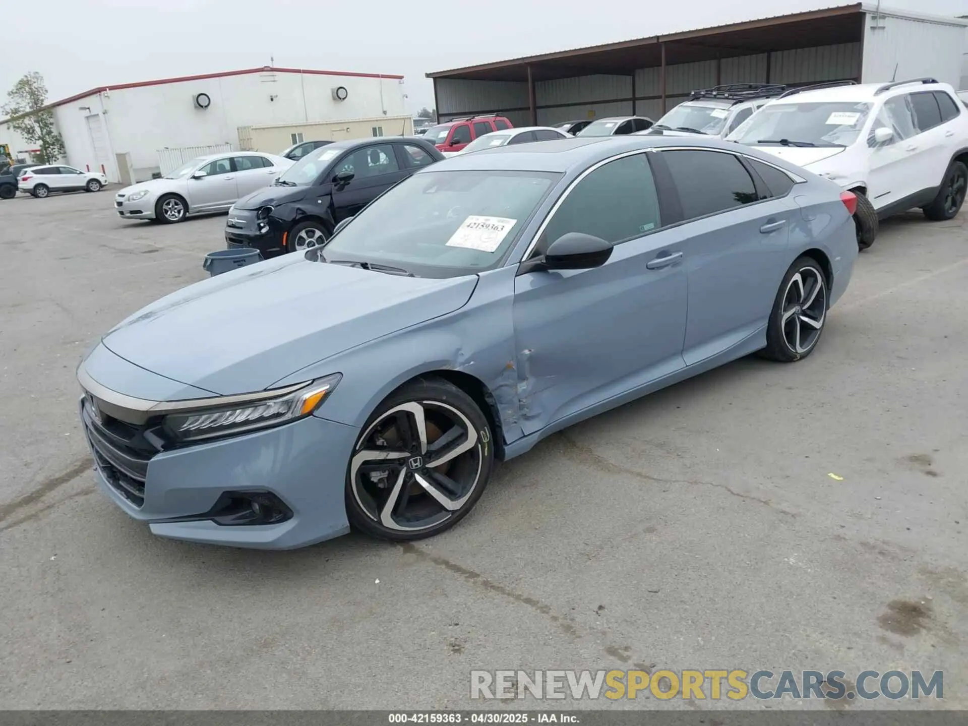 2 Фотография поврежденного автомобиля 1HGCV2F32NA004761 HONDA ACCORD 2022