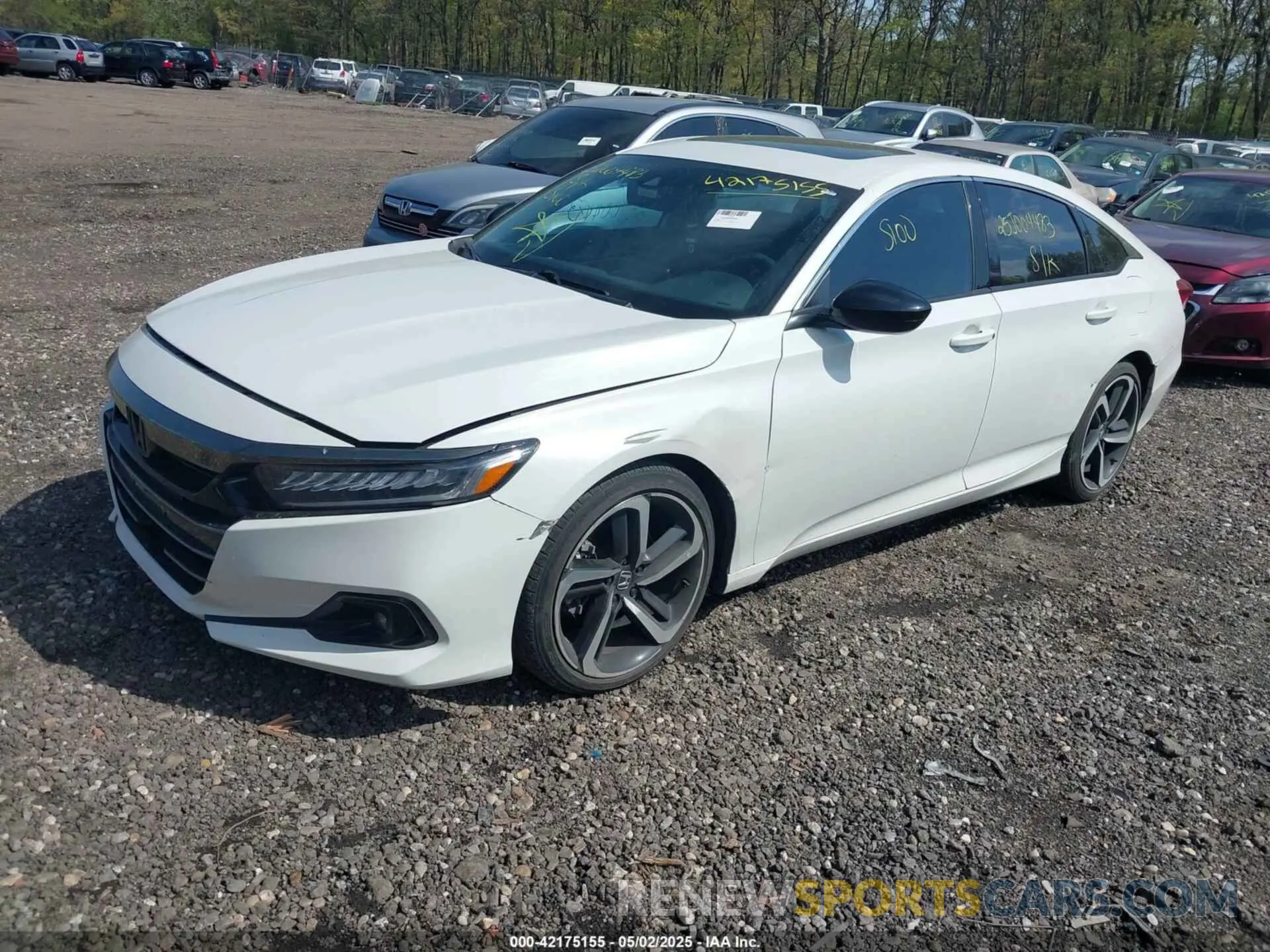 2 Photograph of a damaged car 1HGCV2F34NA015521 HONDA ACCORD 2022