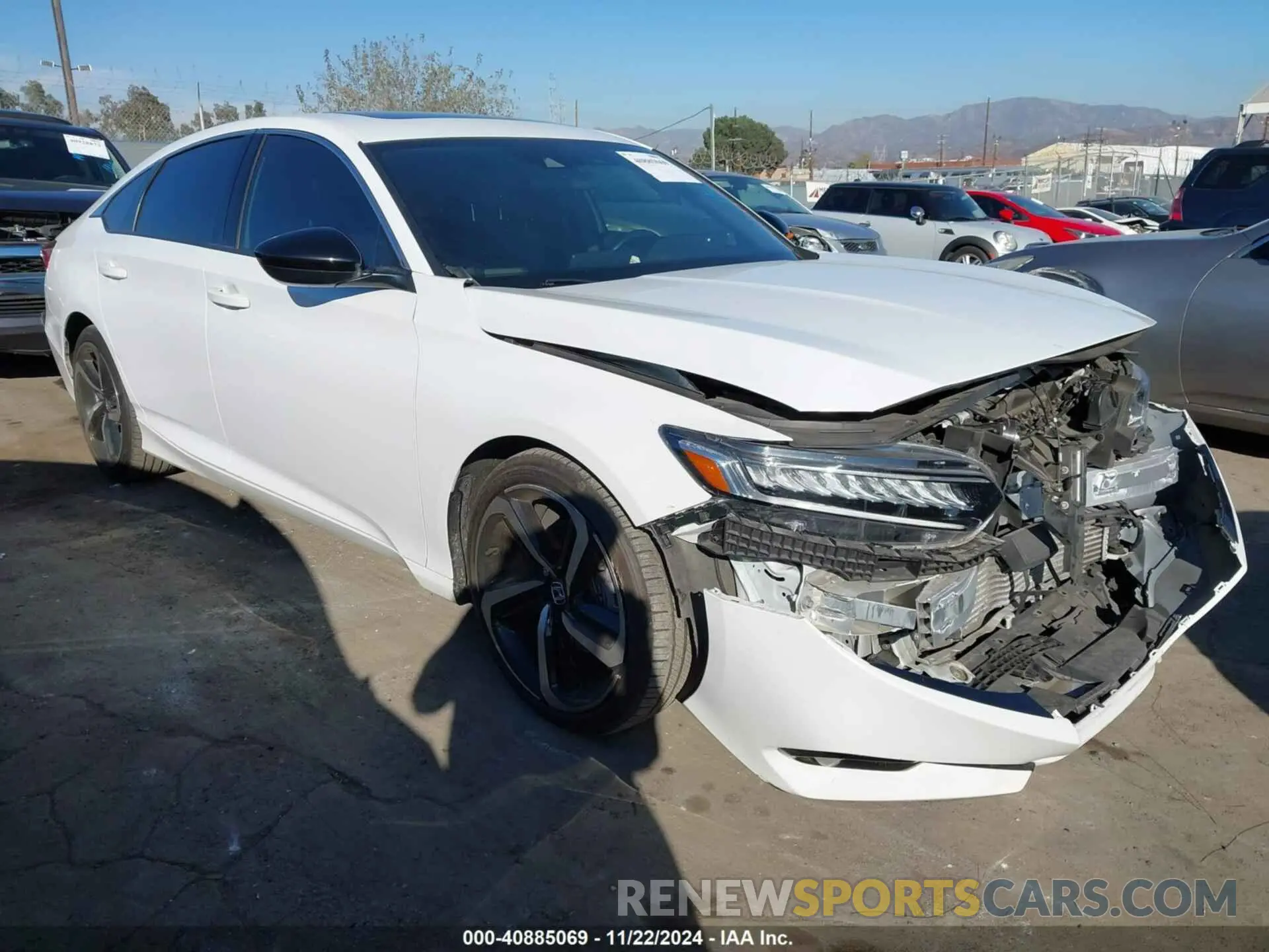 1 Фотография поврежденного автомобиля 1HGCV2F34NA019309 HONDA ACCORD 2022