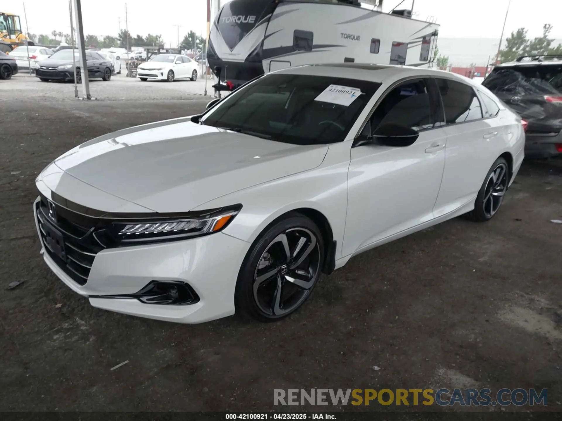 2 Фотография поврежденного автомобиля 1HGCV2F34NA024414 HONDA ACCORD 2022