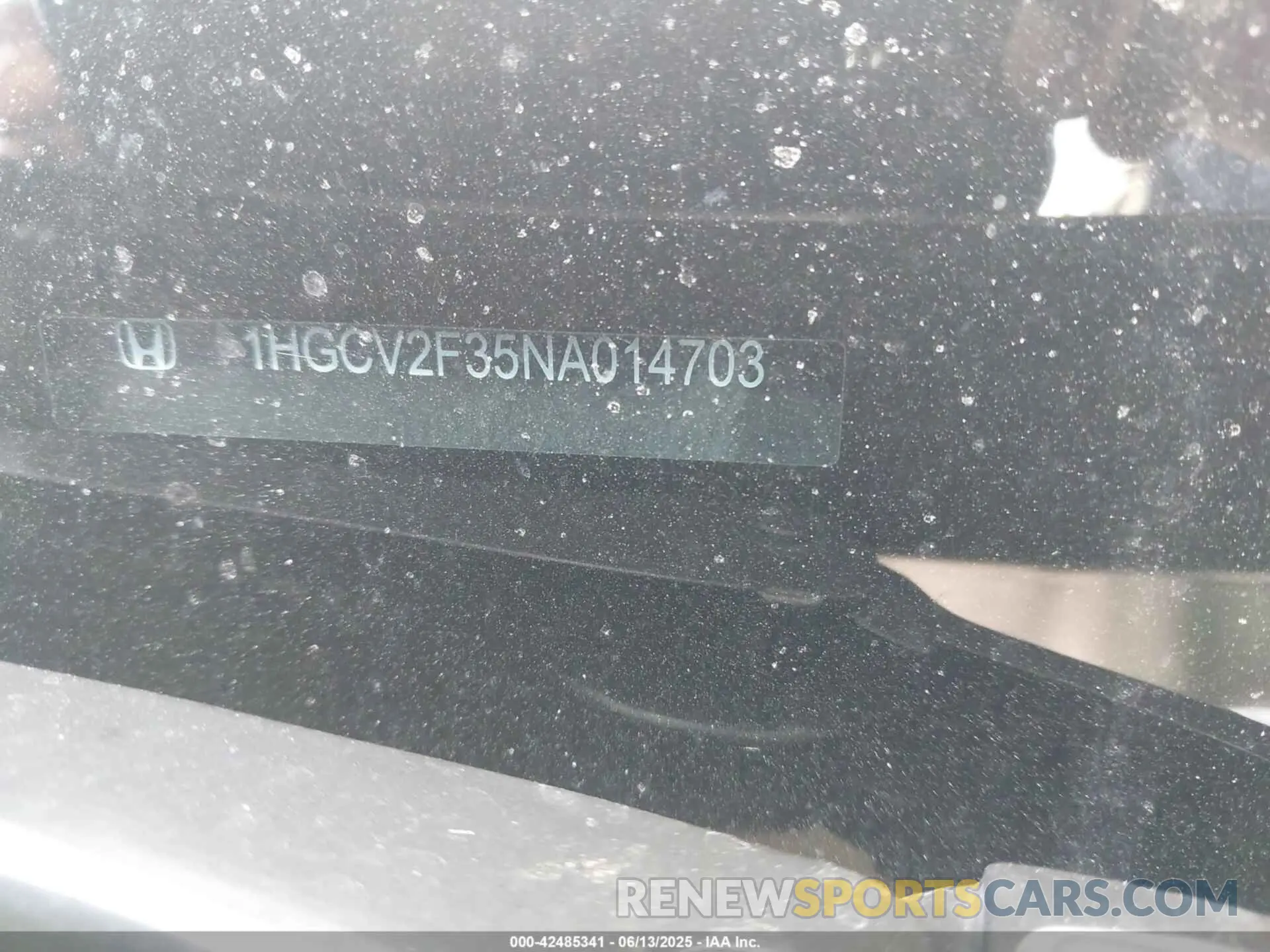 9 Photograph of a damaged car 1HGCV2F35NA014703 HONDA ACCORD 2022