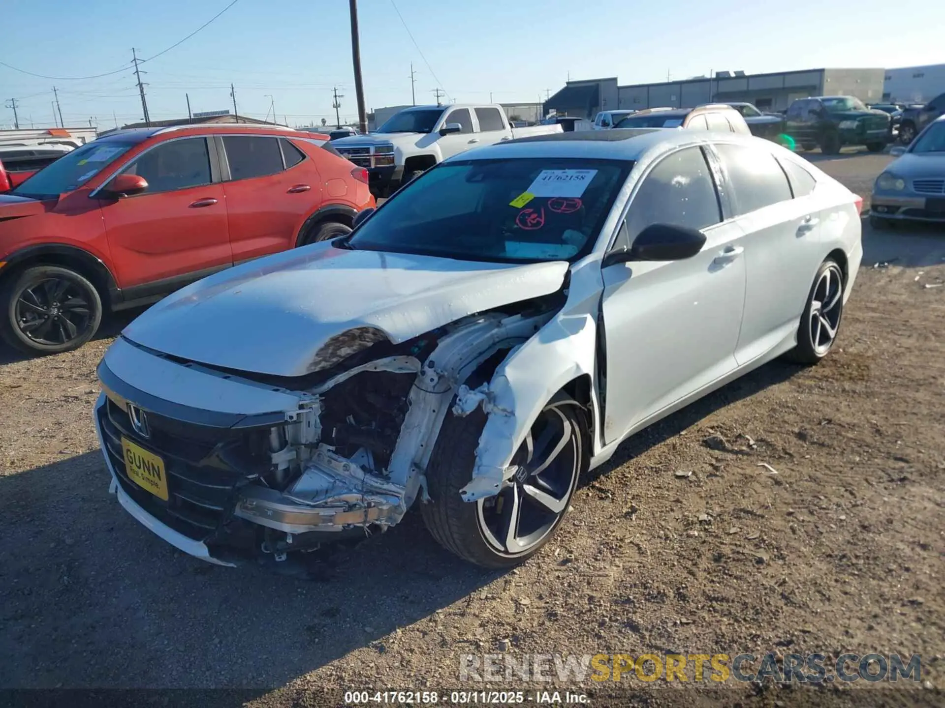 2 Фотография поврежденного автомобиля 1HGCV2F35NA024163 HONDA ACCORD 2022