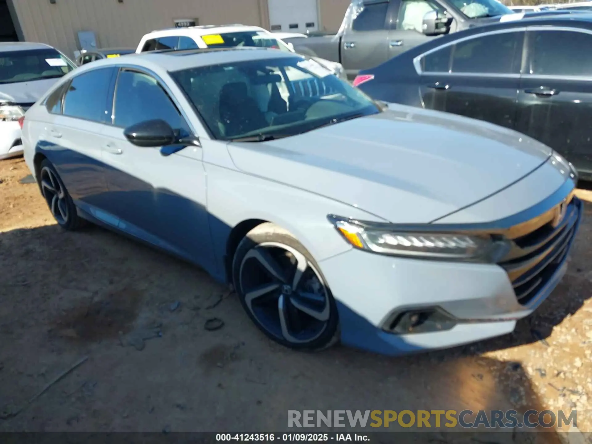 1 Photograph of a damaged car 1HGCV2F37NA024665 HONDA ACCORD 2022