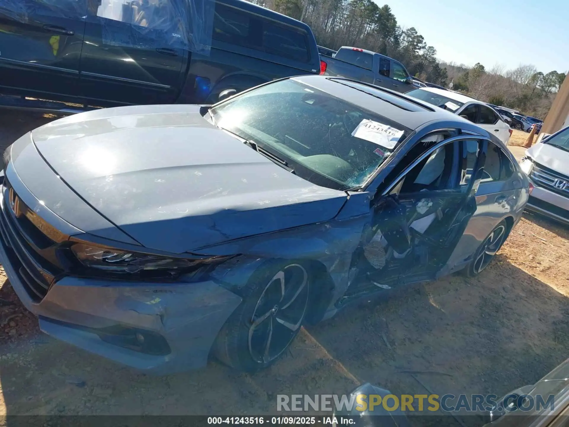 14 Photograph of a damaged car 1HGCV2F37NA024665 HONDA ACCORD 2022