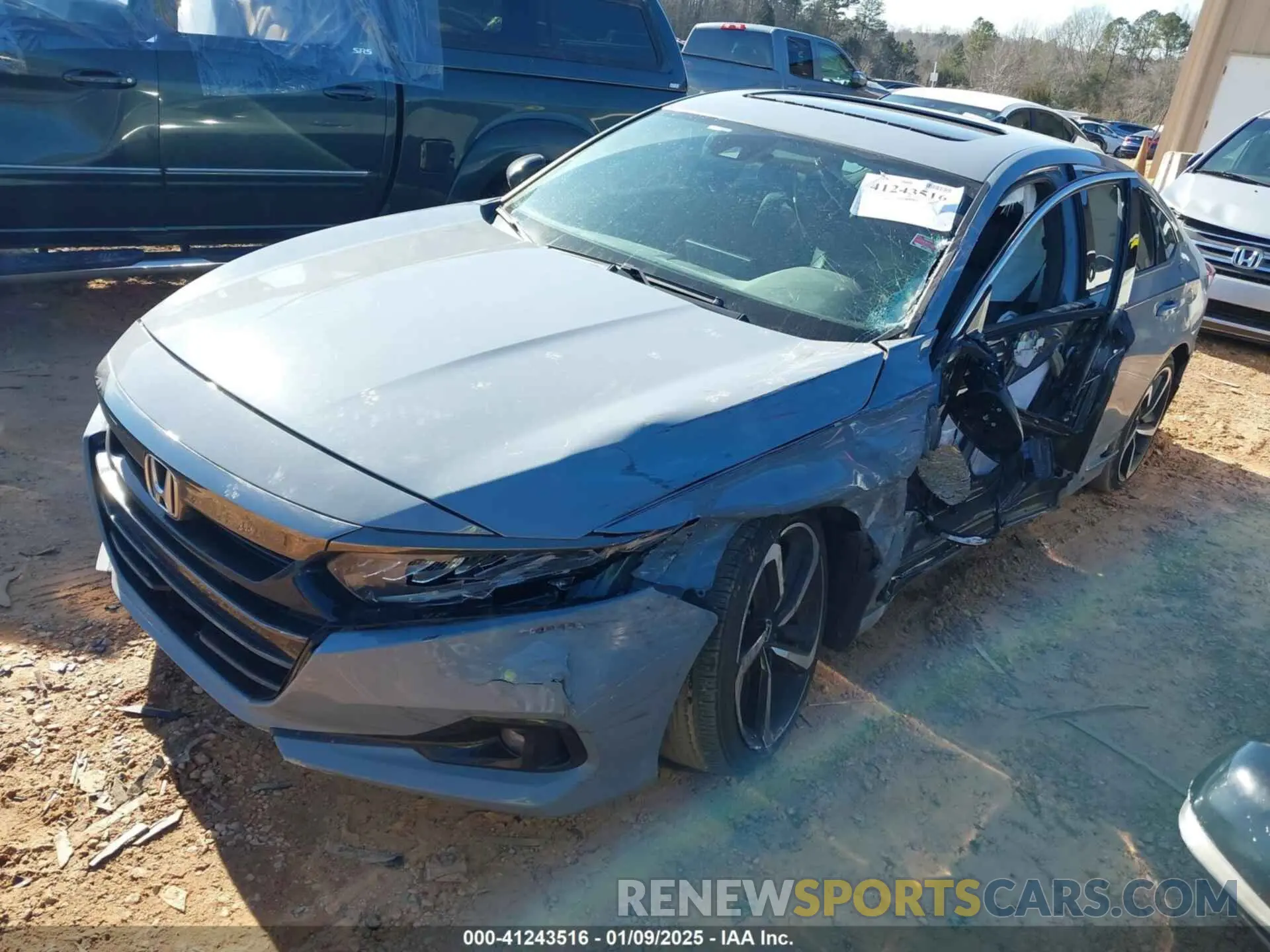 2 Photograph of a damaged car 1HGCV2F37NA024665 HONDA ACCORD 2022